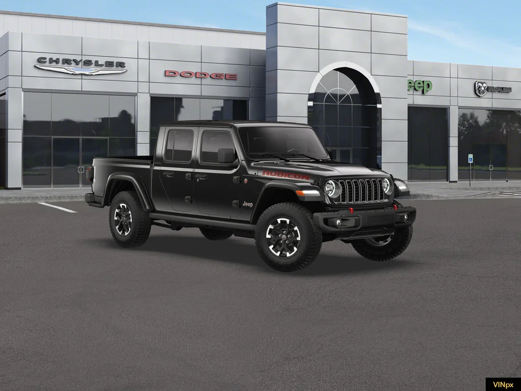 New 2026 Black Clear-Coat Exterior Paint Jeep Rubicon X image 10
