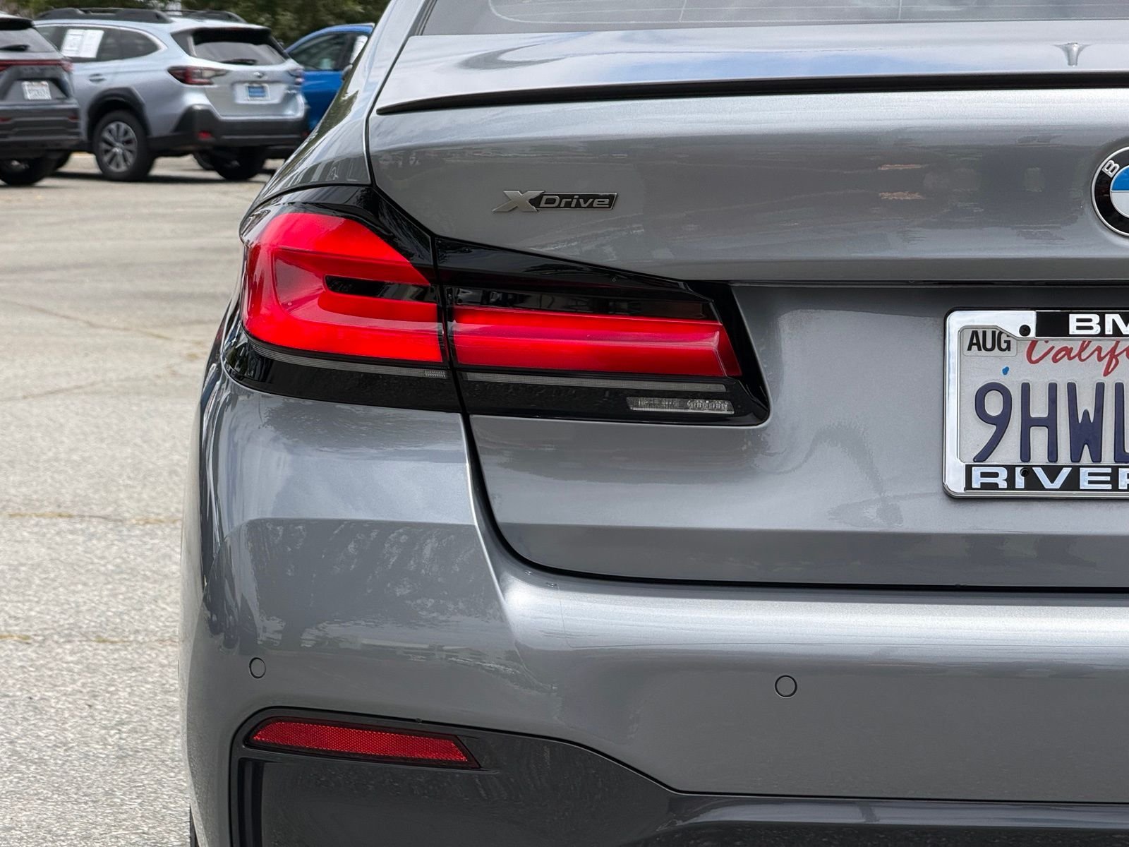 Certified Used 2023 Skyscraper Grey Metallic BMW M550i xDrive image 16