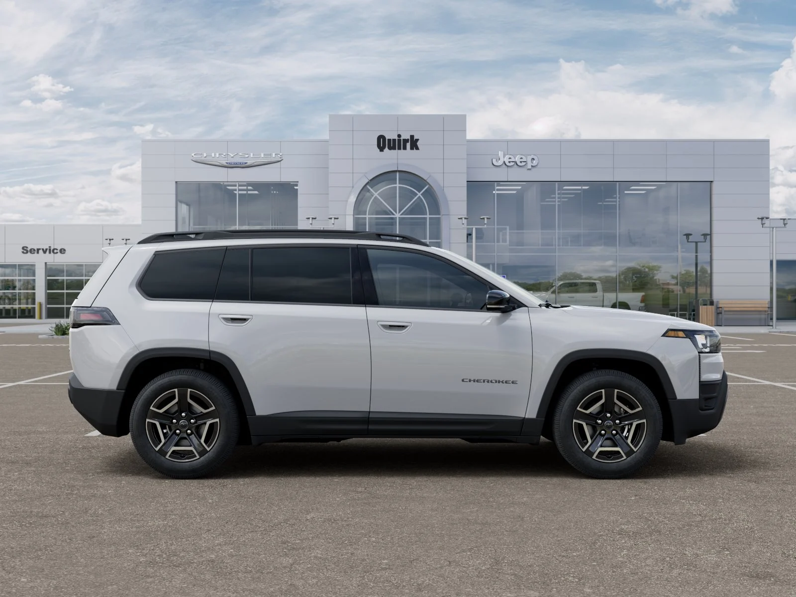 New 2026 Bright White Clear-Coat Exterior Paint Jeep Limited image 47