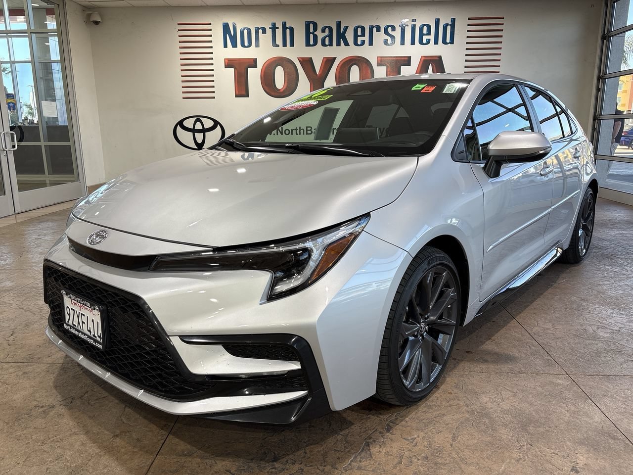 Certified Used 2026 Classic Silver Metallic Toyota SE image 6