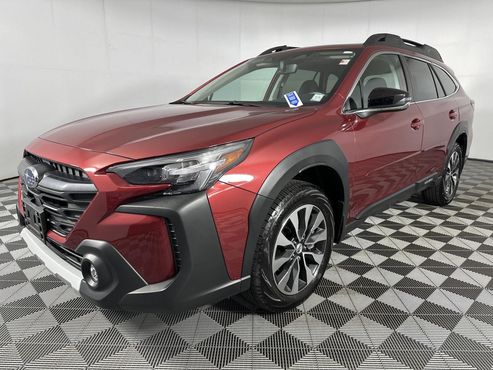 Used 2024 Crimson Red Pearl Subaru Limited image 3