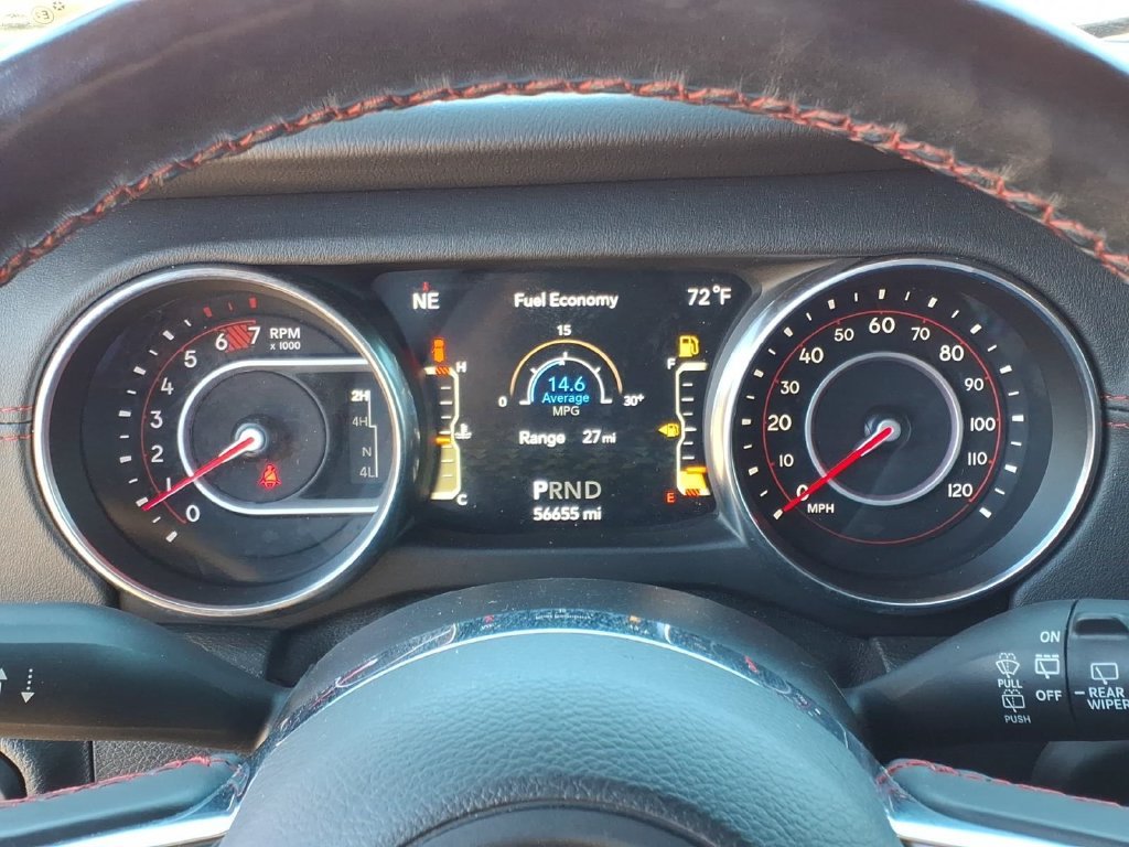 Used 2020 Ocean Blue Metallic Jeep Unlimited Rubicon image 16