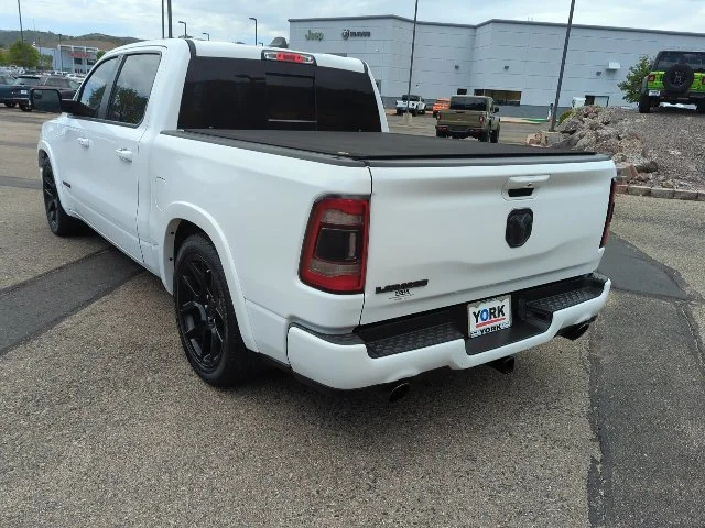 Used 2022 Bright White Clearcoat Ram Laramie image 6