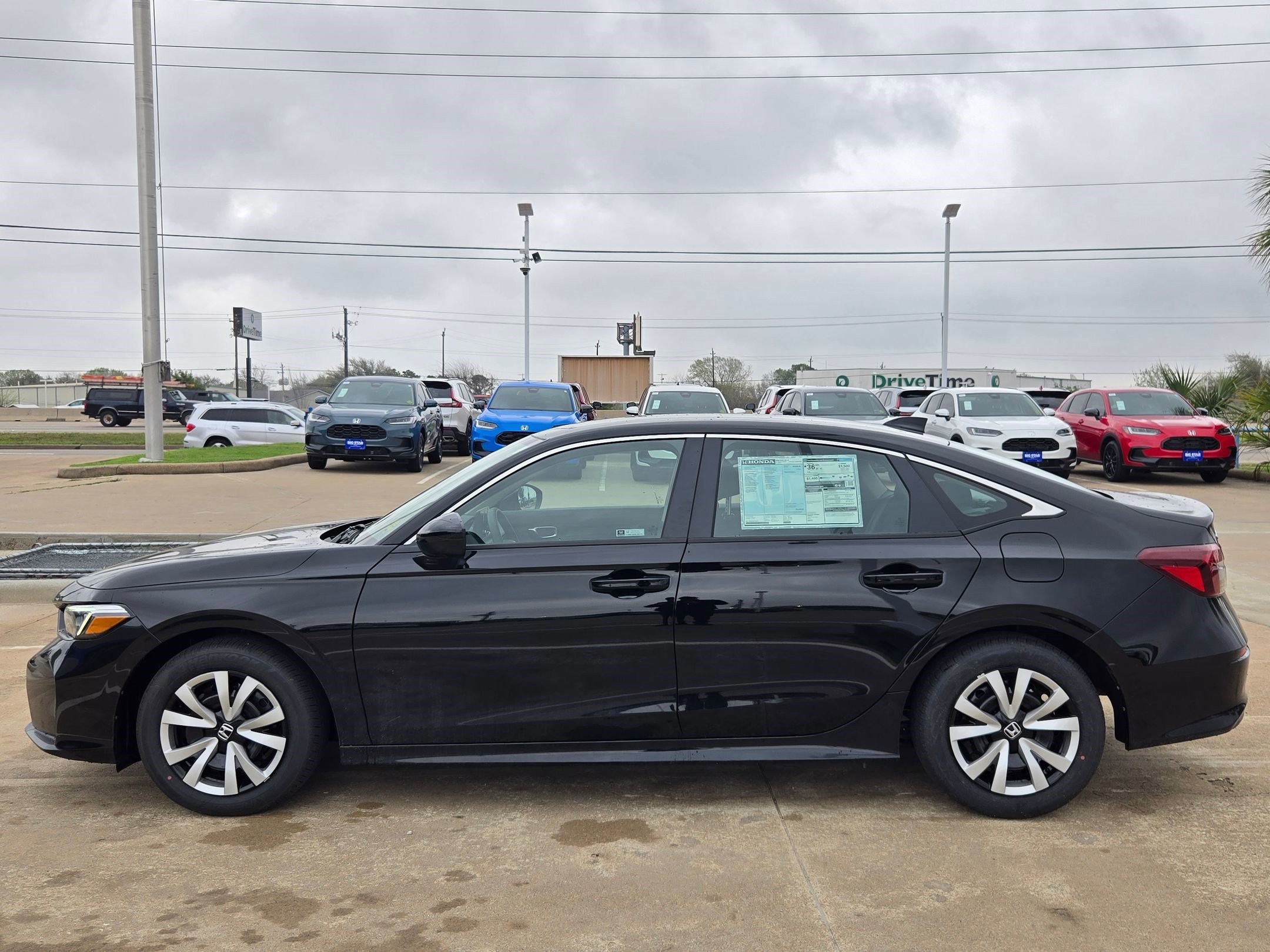 New 2026 Crystal Black Pearl Honda LX image 7