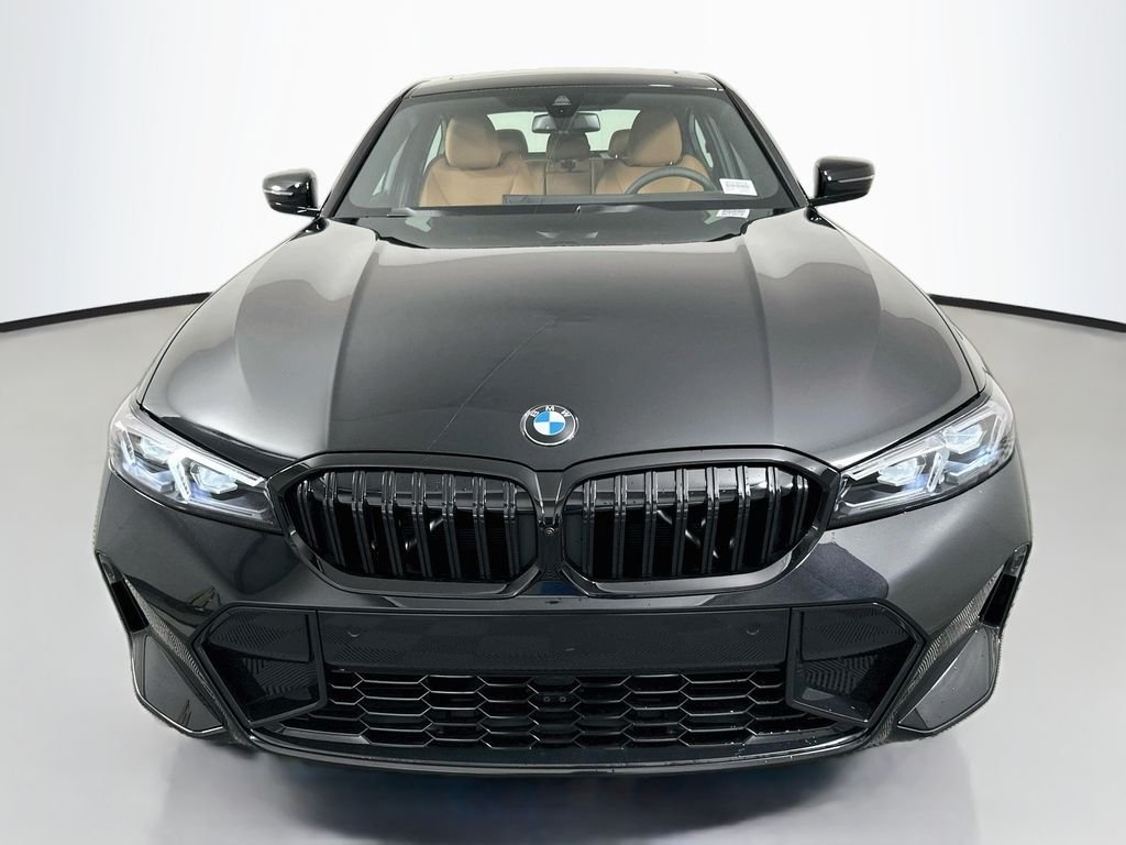 New 2026 Black Sapphire Metallic BMW 330i image 2