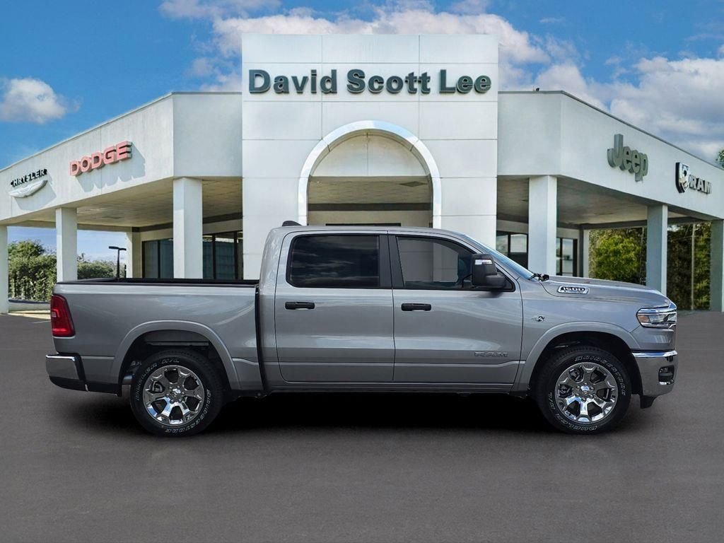 New 2026 Billet Silver Metallic Clear-Coat Exterior Paint RAM Big Horn/Lone Star image 4