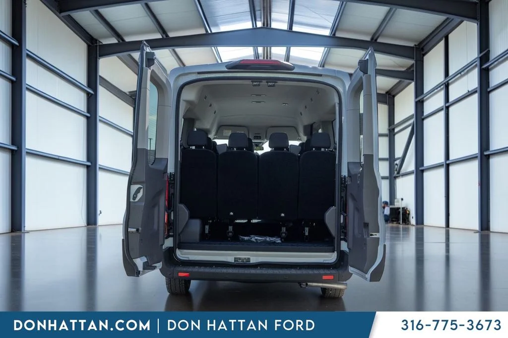 New 2026 Oxford White Ford Passenger Van XLT image 26
