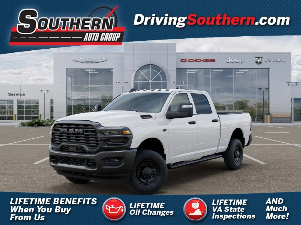 New 2027 Bright White Clear-Coat Exterior Paint RAM Tradesman image 1