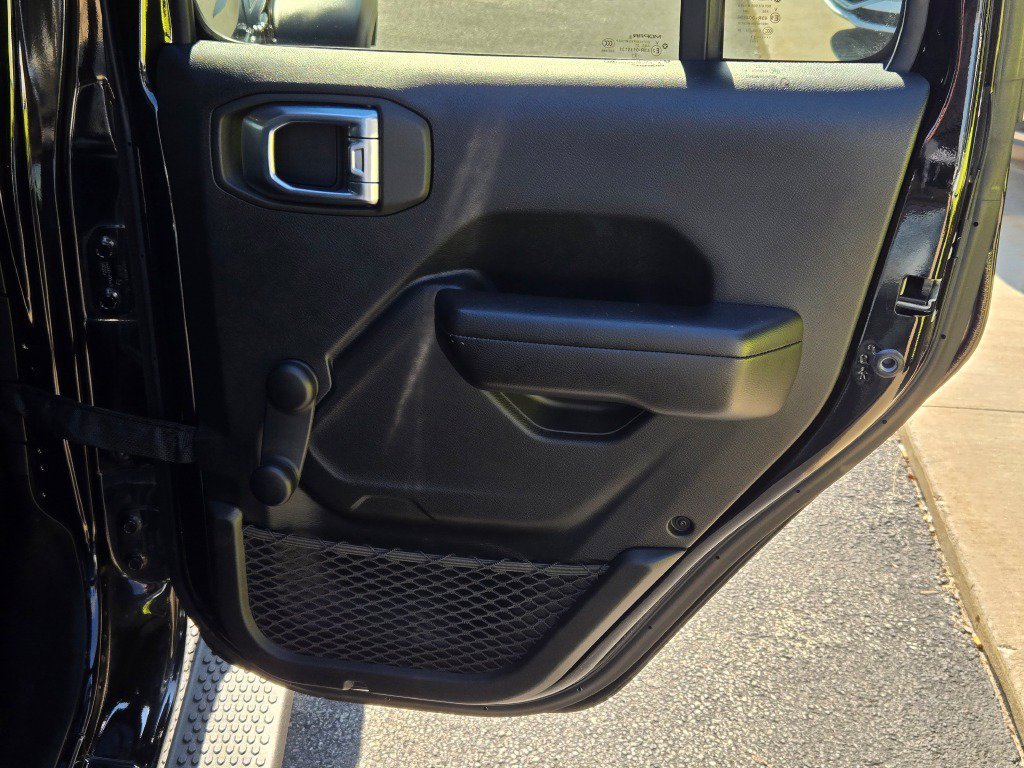 Used 2021 Black Clearcoat Jeep Unlimited Willys image 8