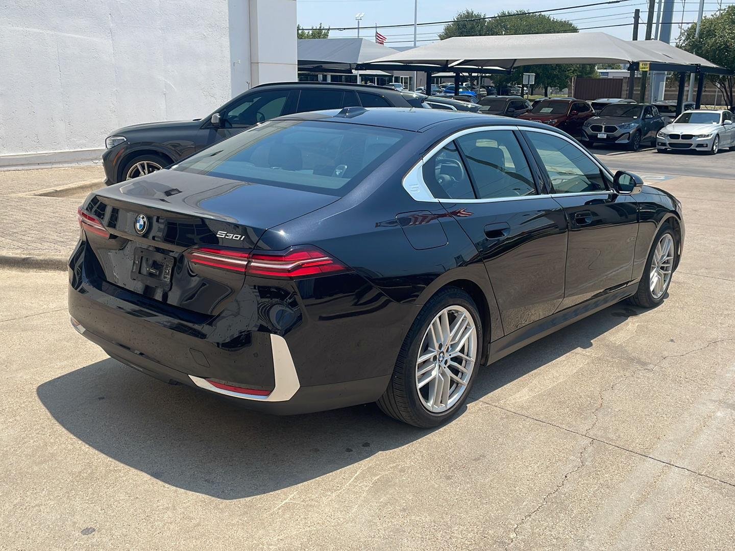 Certified Used 2024 Black Sapphire Metallic BMW 530i image 6