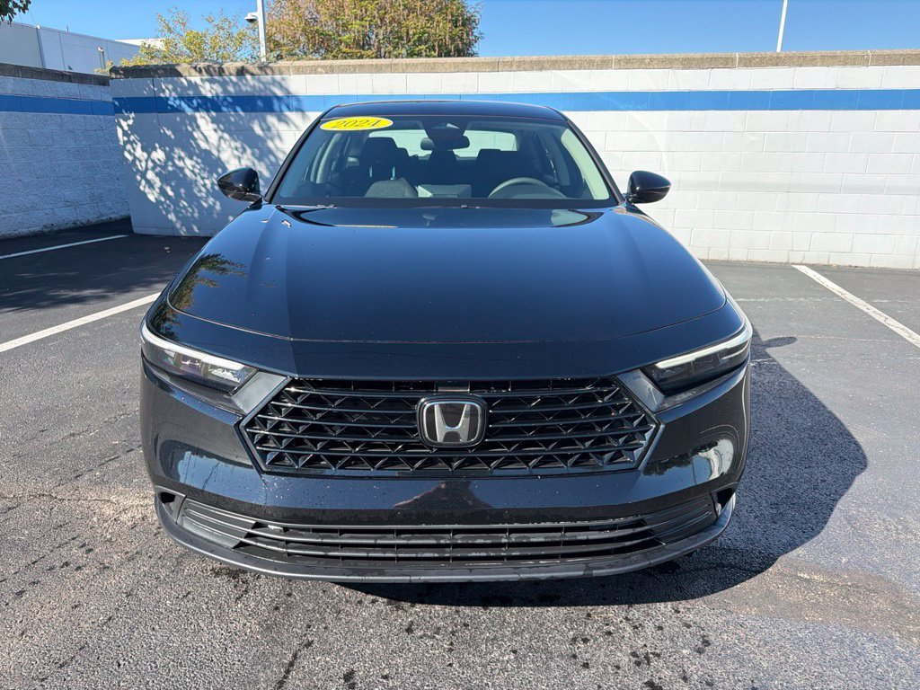 Certified Used 2024 Crystal Black Pearl Honda LX image 8