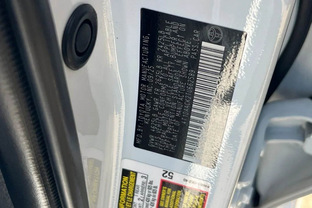 Certified Used 2026 White Toyota SE image 30