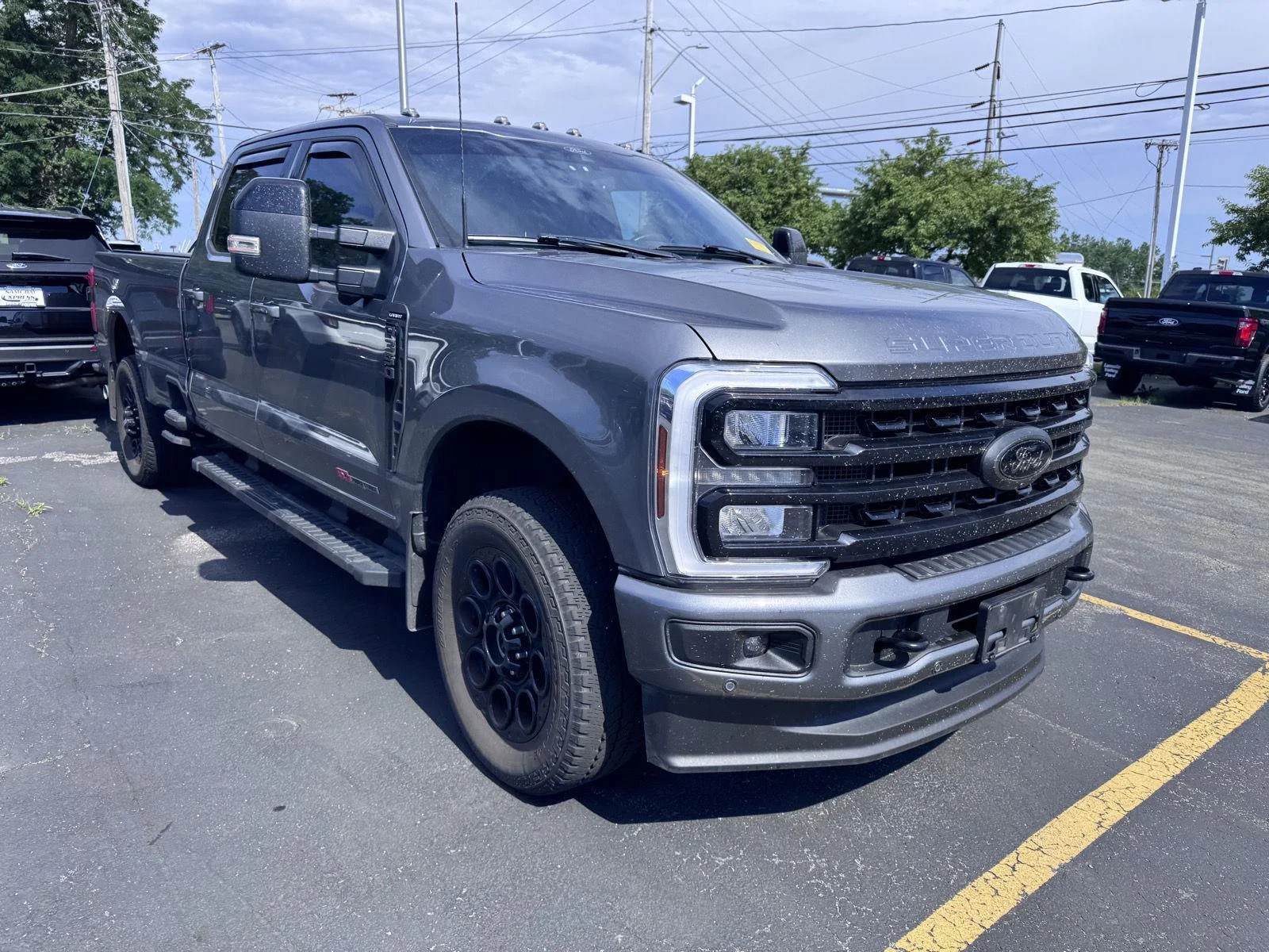 Used 2024 Carbonized Gray Ford LARIAT image 3