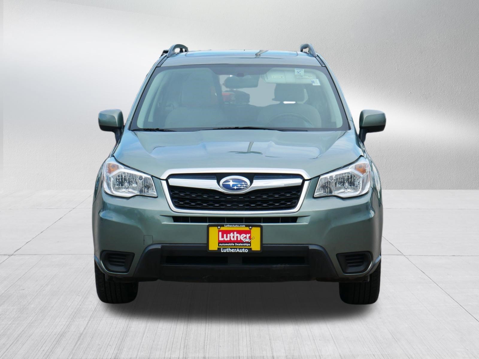 Used 2015 Subaru Forester i Premium with VIN JF2SJADC9FH820105 for sale in Vadnais Heights, Minnesota