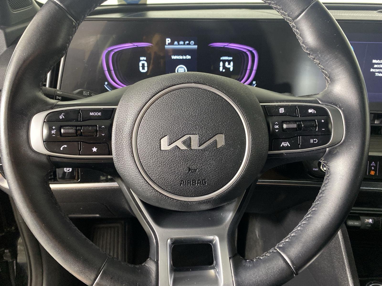 Used 2024 Ebony Black Kia X-Line image 16