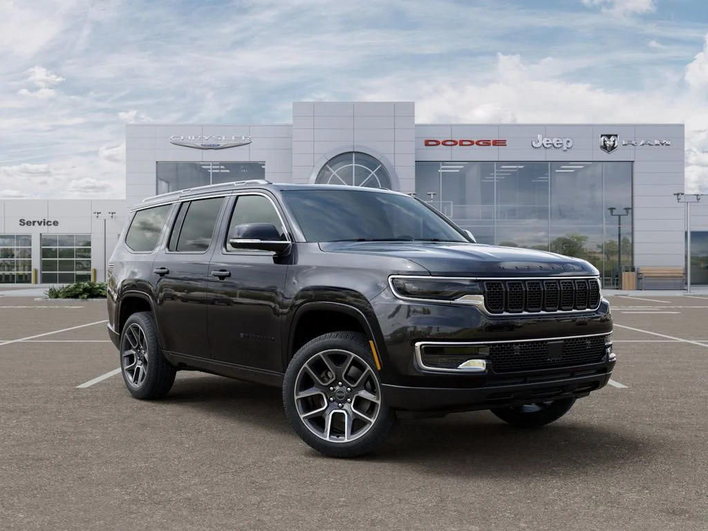 New 2025 Diamond Black Crystal Pearl-Coat Exterior Paint Jeep Series III image 5