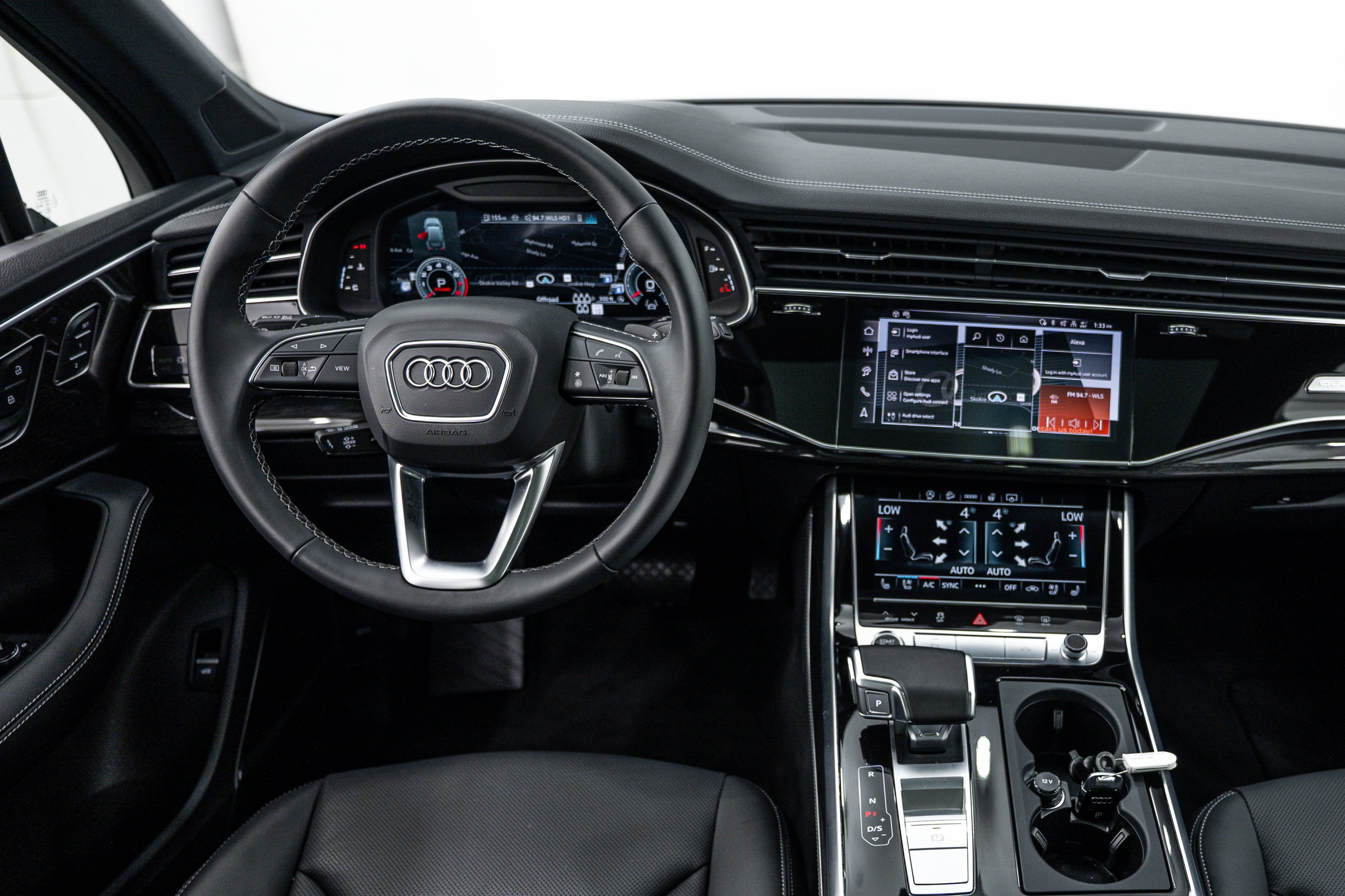 Used 2026 Satellite Silver Metallic Audi Premium Plus image 9