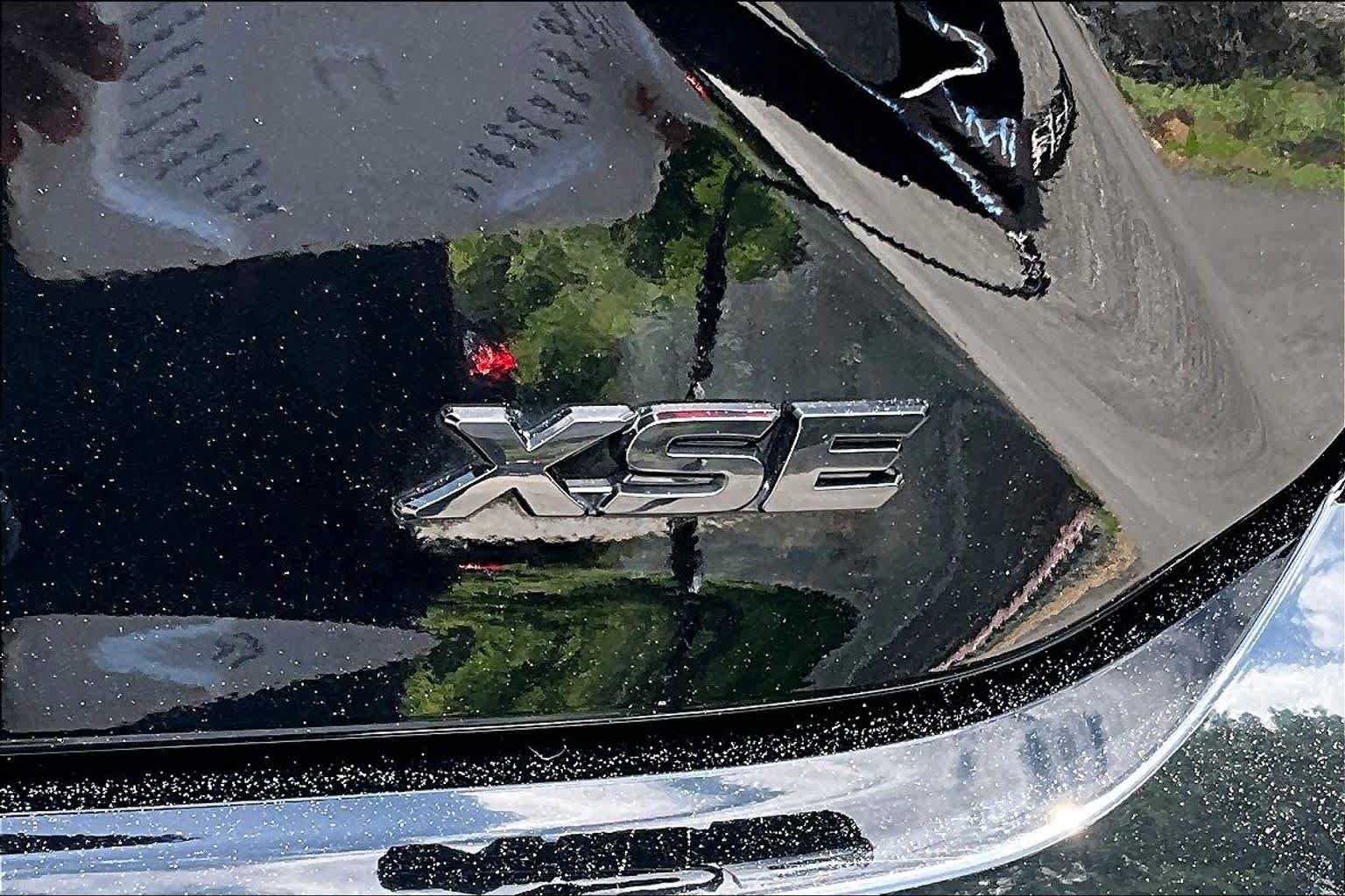 Used 2025 Midnight Black Metallic Toyota XSE image 10