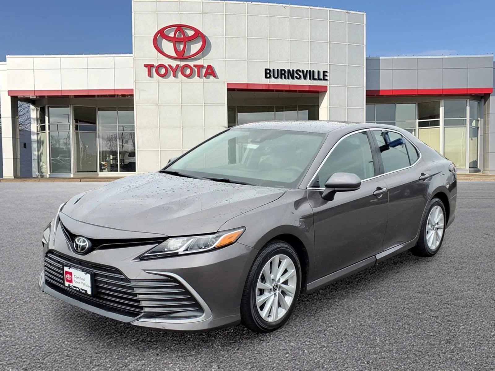 Certified Used 2022 Gray Toyota LE image 8