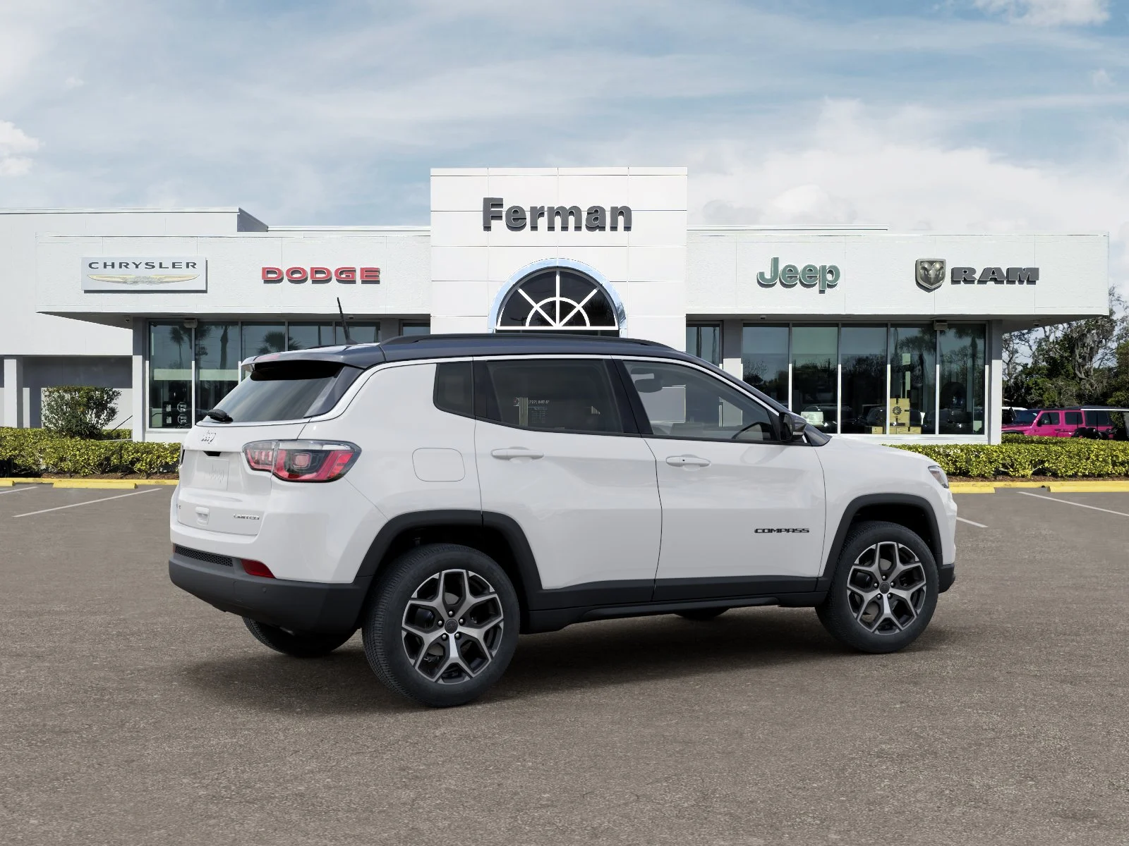 New 2026 Bright White Clear-Coat Exterior Paint Jeep Limited image 38