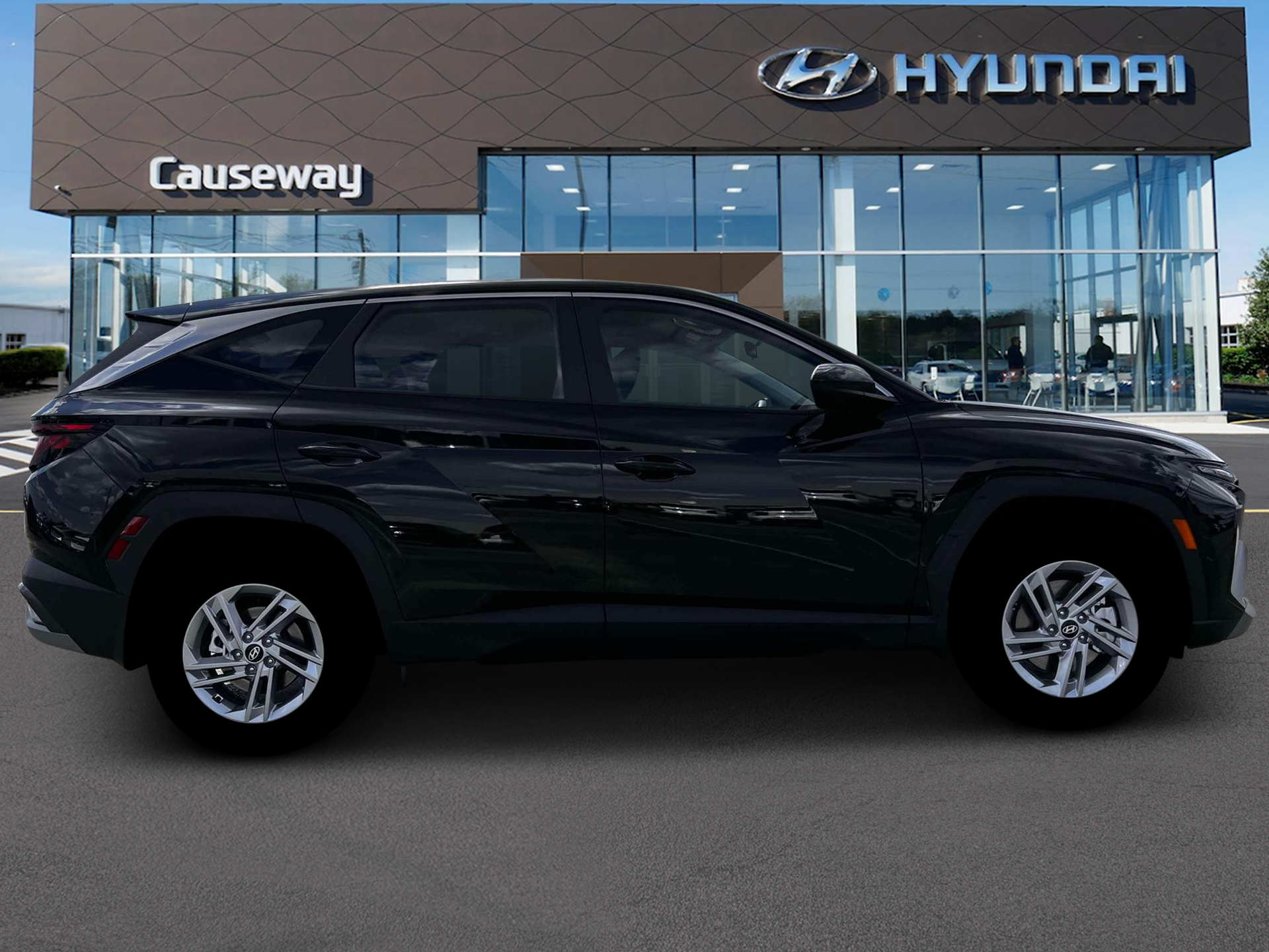 New 2026 Black Hyundai SE AWD image 9