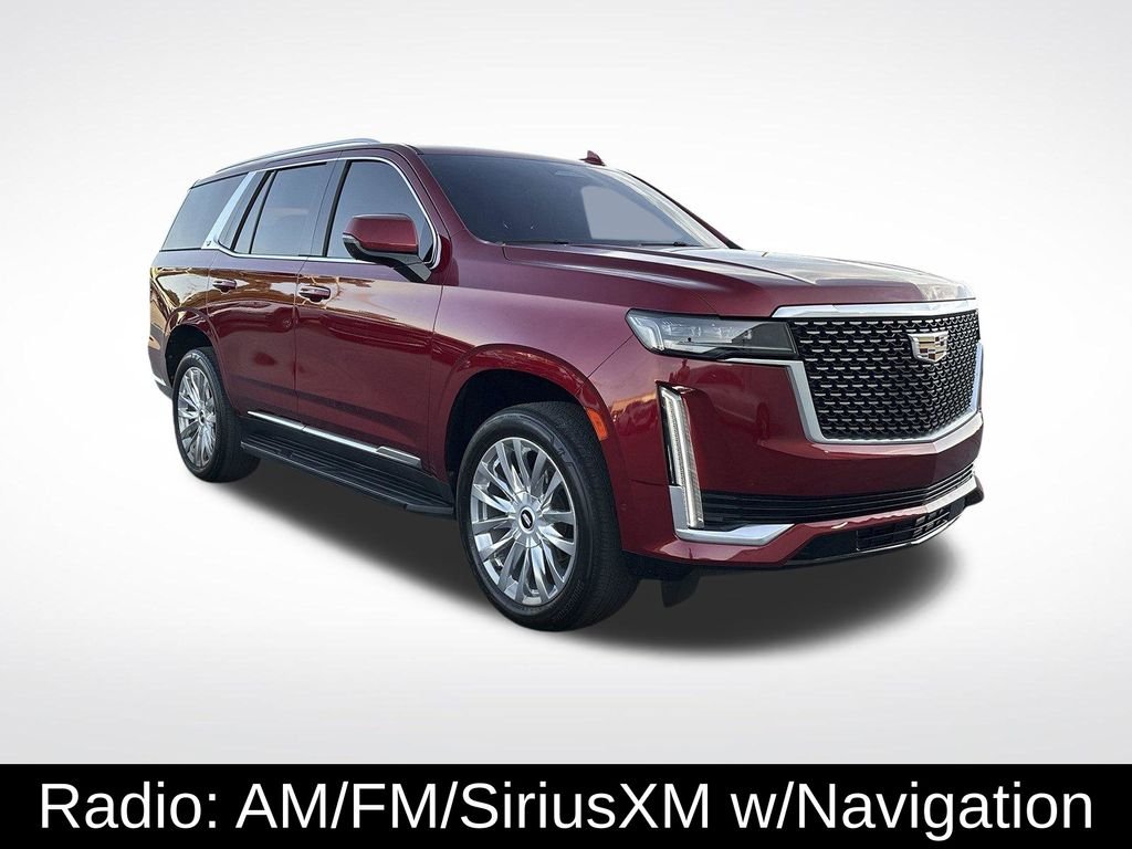 Used 2021 Red Cadillac Premium Luxury image 5