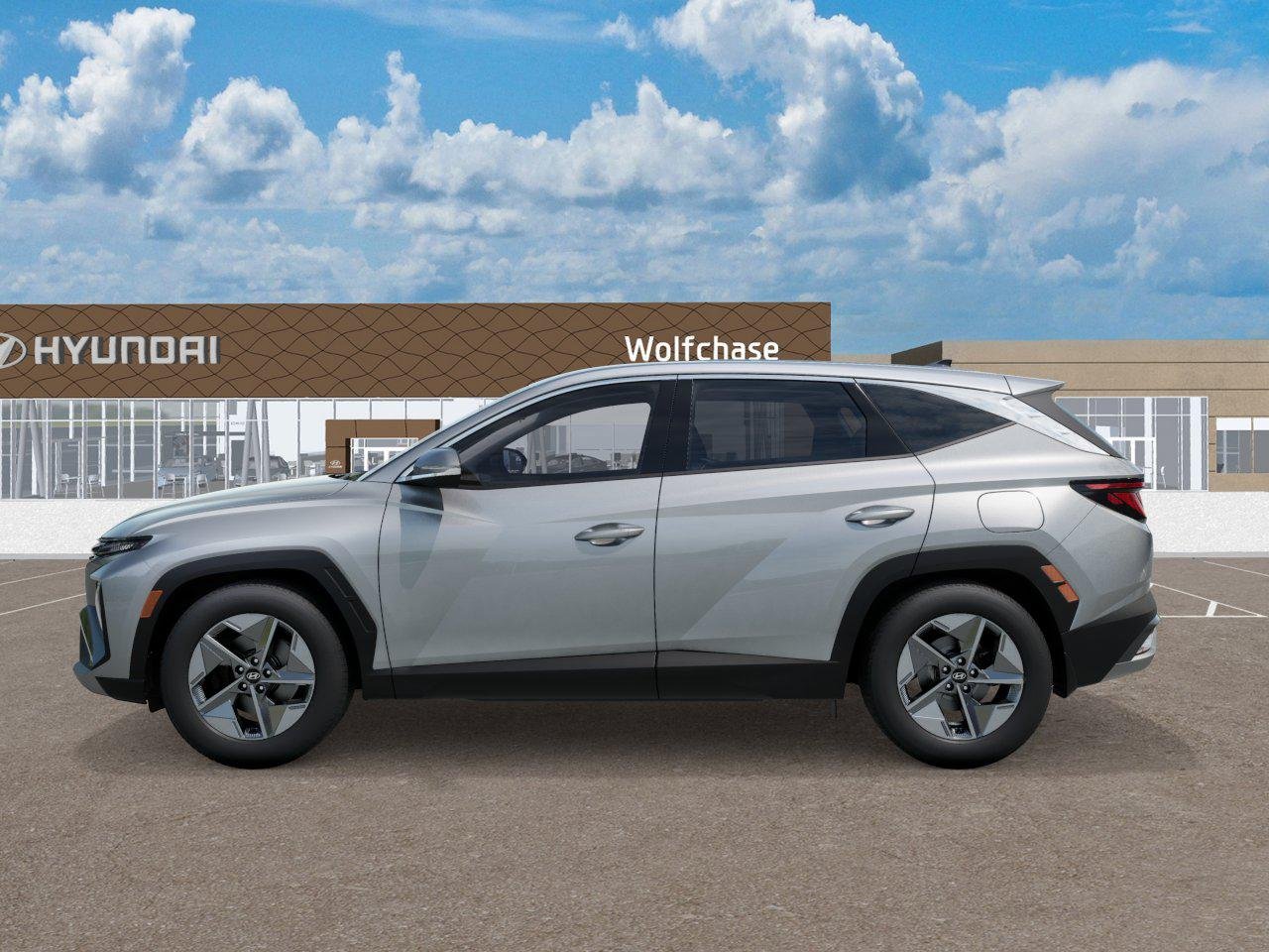 New 2026 Shimmering Silver Hyundai SEL AWD image 3