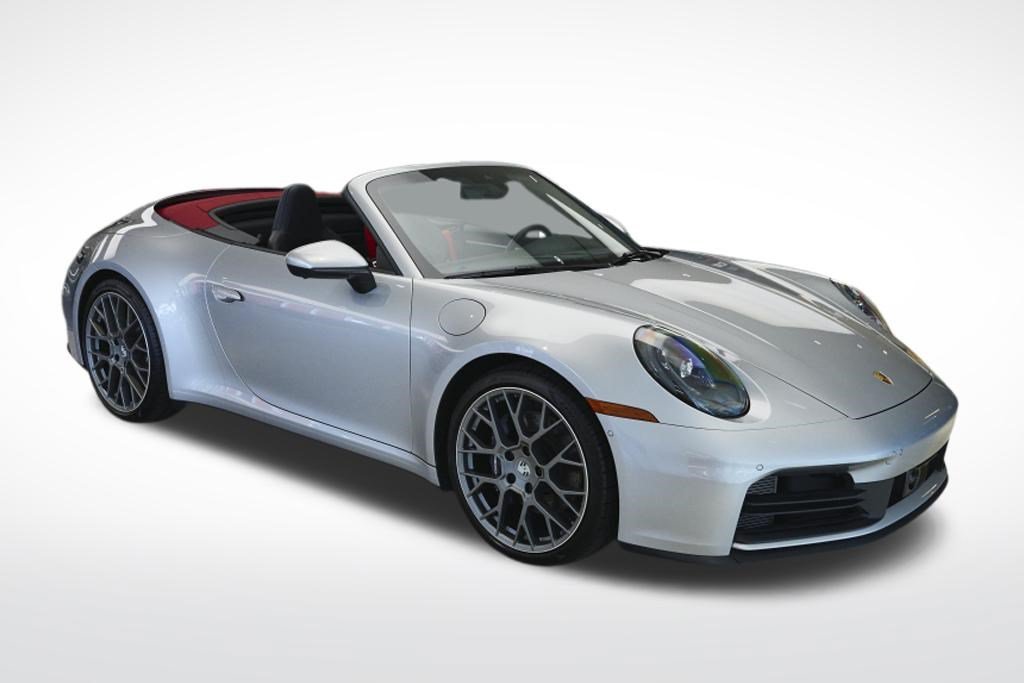 Used 2025 GT Silver Metallic Porsche Carrera image 7