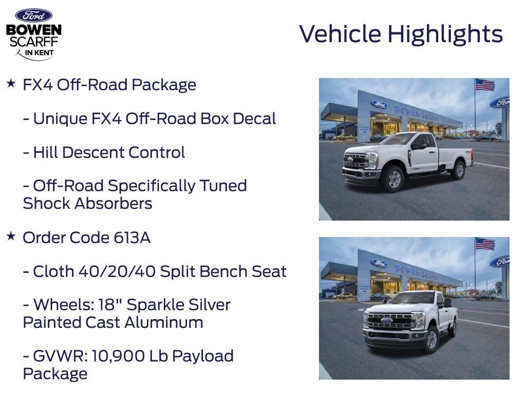 New 2026 Oxford White Ford XLT image 3