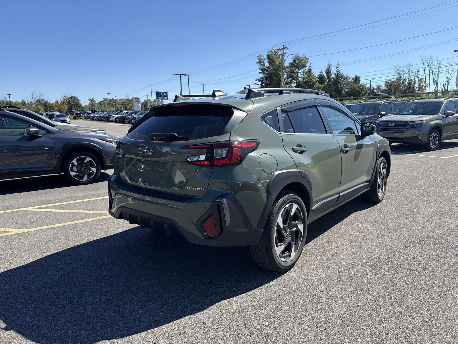Used 2024 Alpine Green Subaru Limited image 4