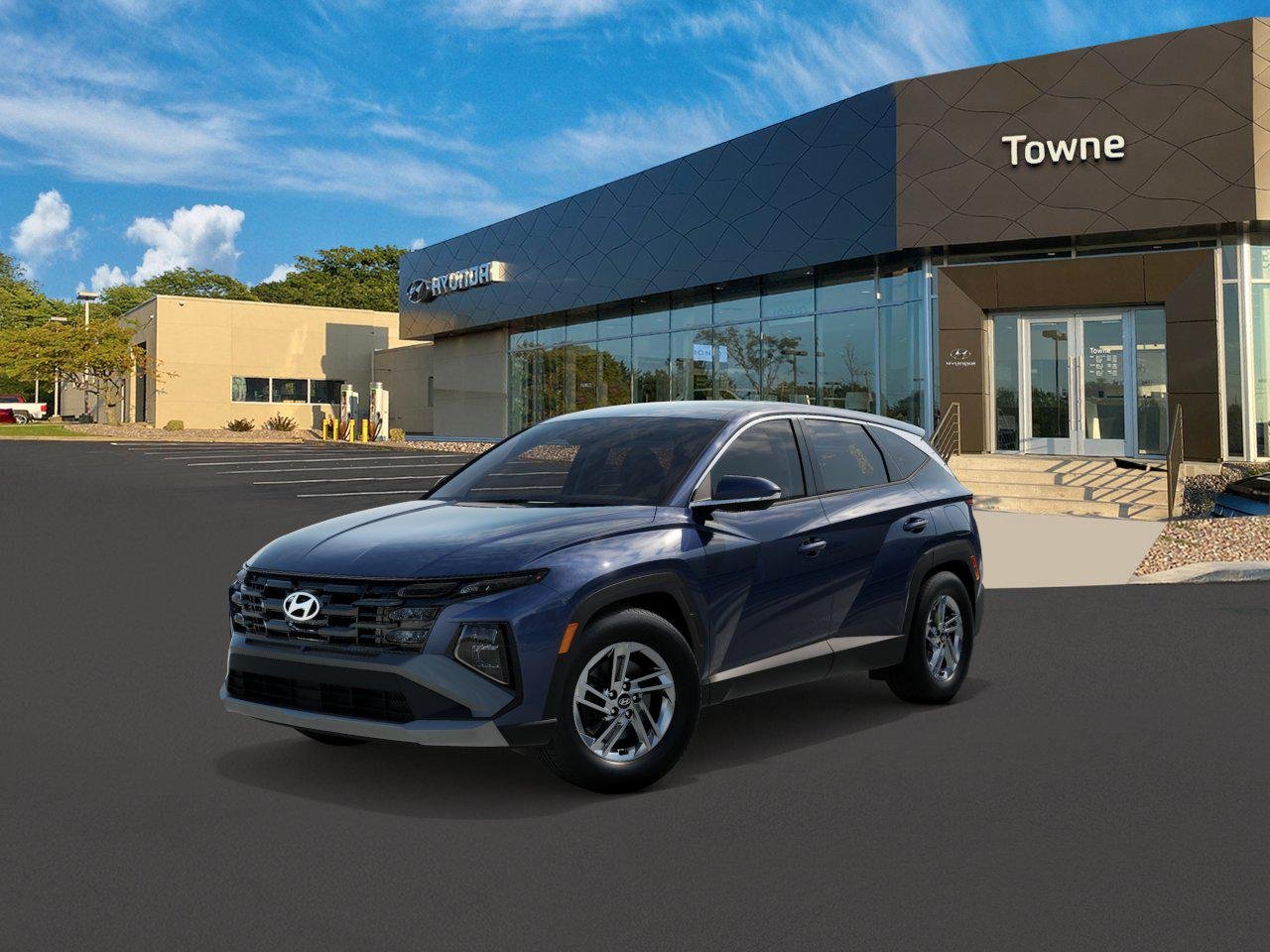 New 2026 Blue Hyundai SE AWD image 1
