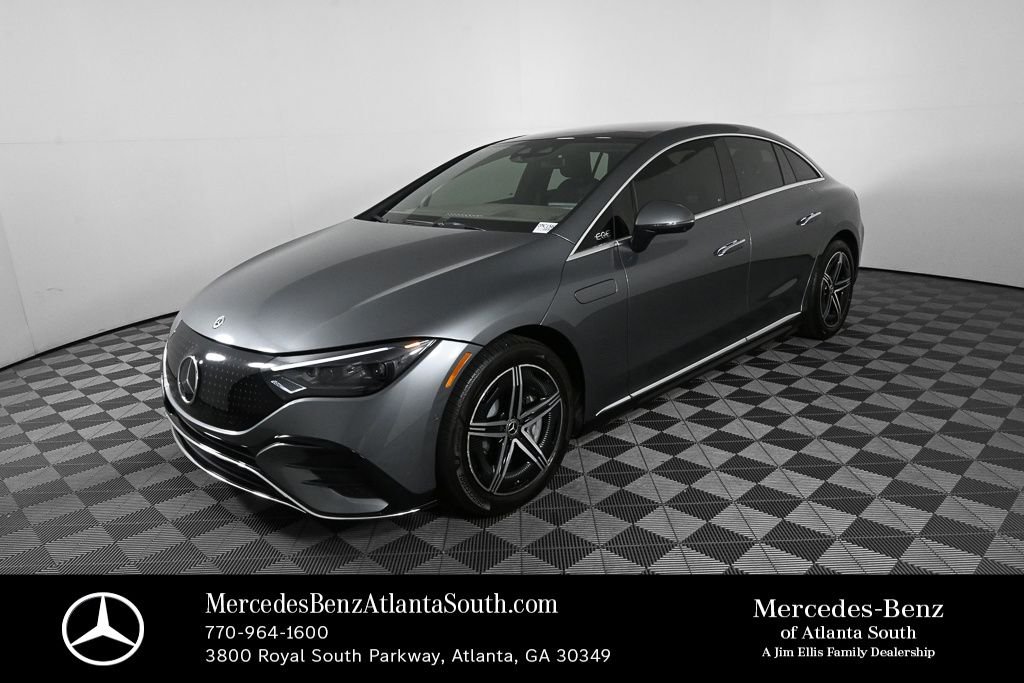 Certified Used 2023 Gray Mercedes-Benz 350+ Sedan image 1