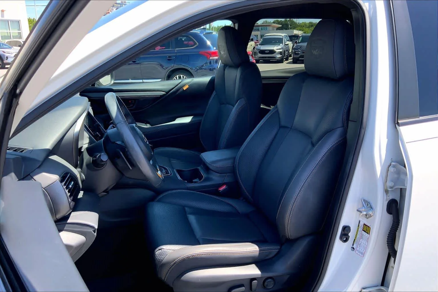 Used 2023 Crystal White Pearl Subaru Wilderness image 8