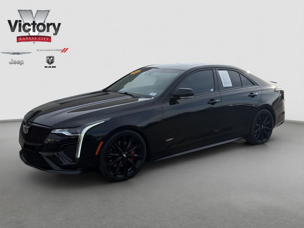 Used 2022 Black Cadillac V-Series image 3
