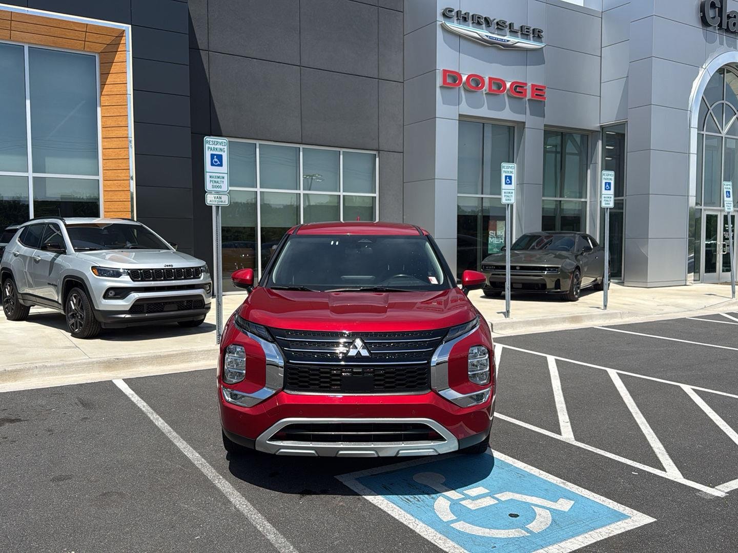 Used 2024 Red Diamond Mitsubishi SE image 3