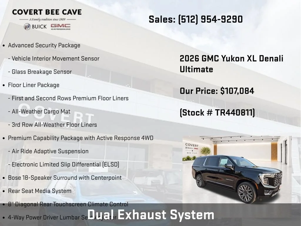 New 2026 GMC Yukon XL Denali Ultimate, photo 27