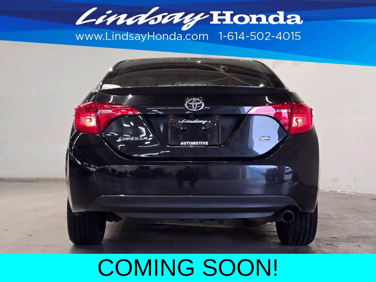 Used 2017 Black Sand Pearl Toyota SE image 6