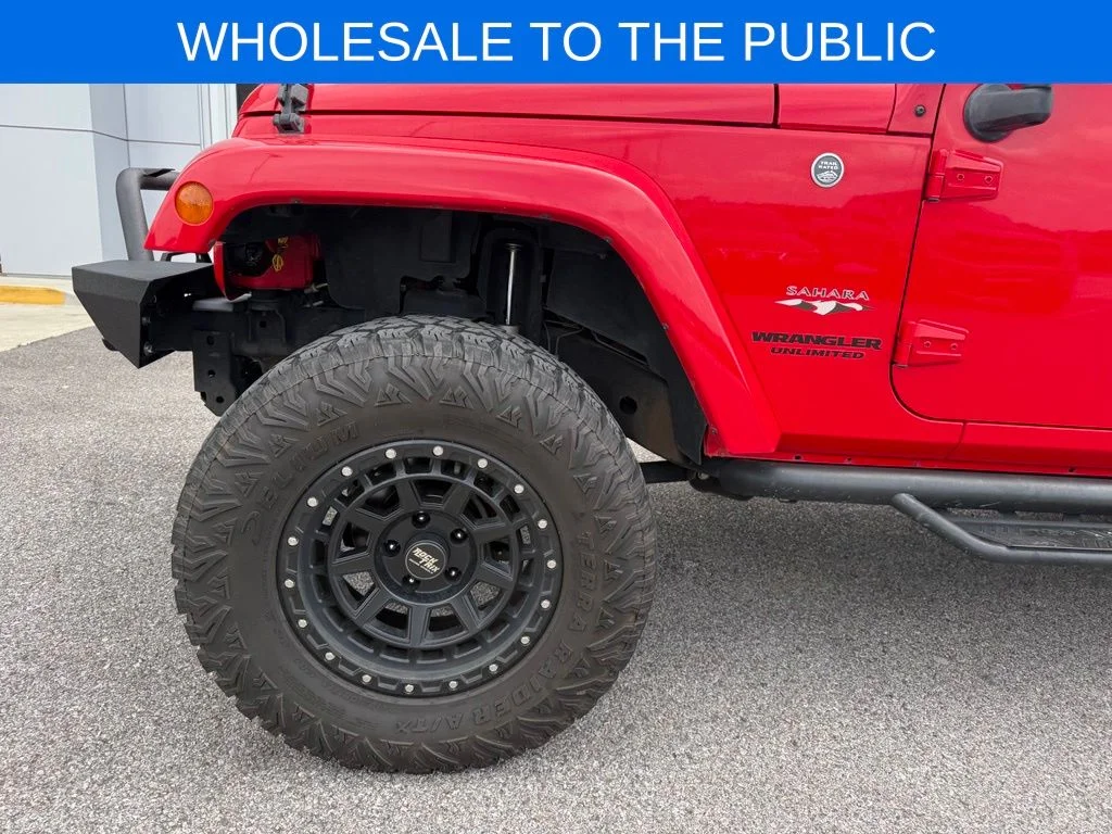 Used 2016 Red Jeep Unlimited Sahara image 20