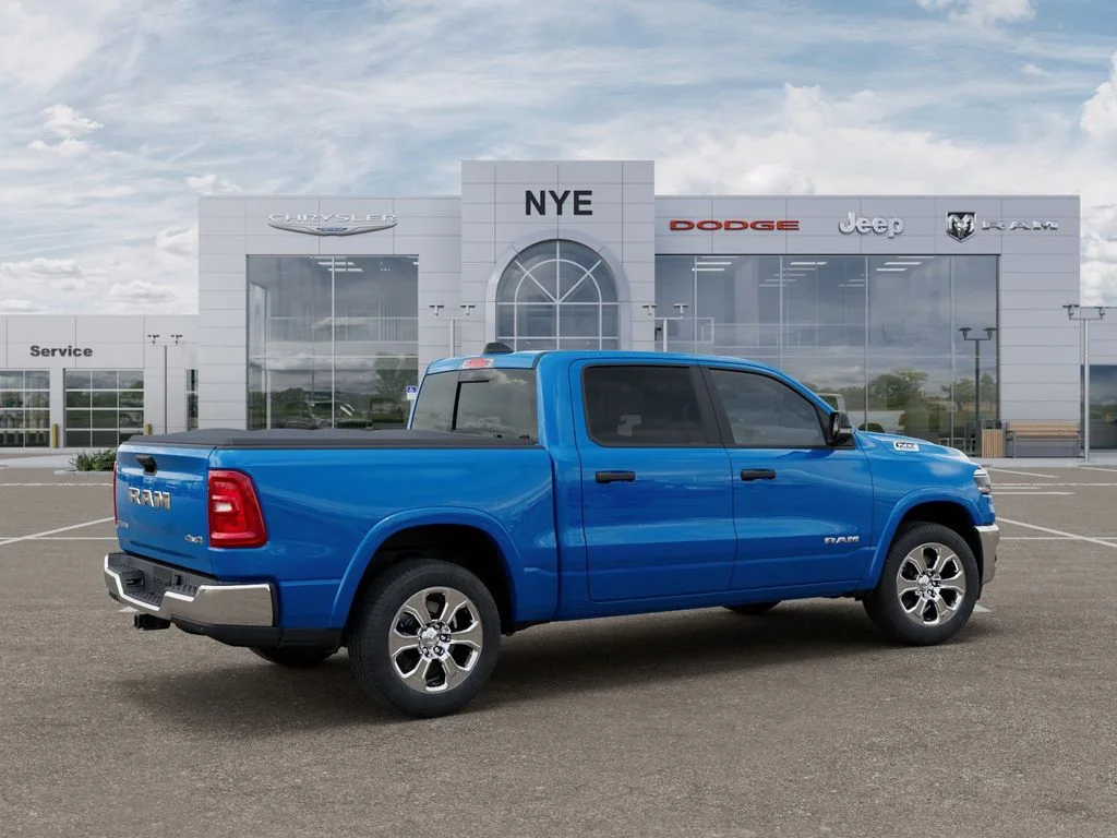 New 2025 Hydro Blue Pearl-Coat Exterior Paint RAM Big Horn/Lone Star image 4