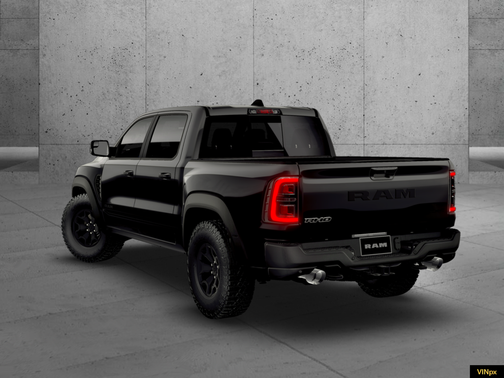 New 2026 Diamond Black Crystal Pearl-Coat Exterior Paint RAM RHO image 4