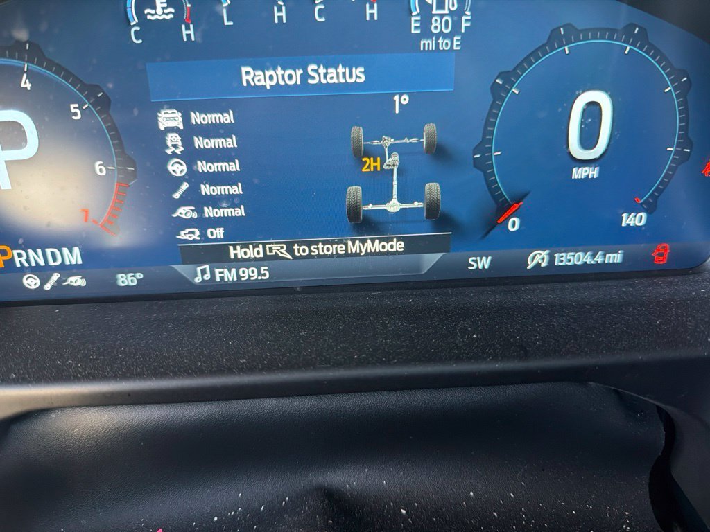 Used 2023 Black Ford Raptor image 2