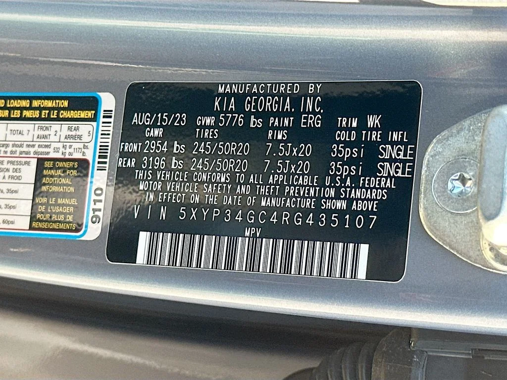 Certified Used 2024 Silver Kia EX image 34