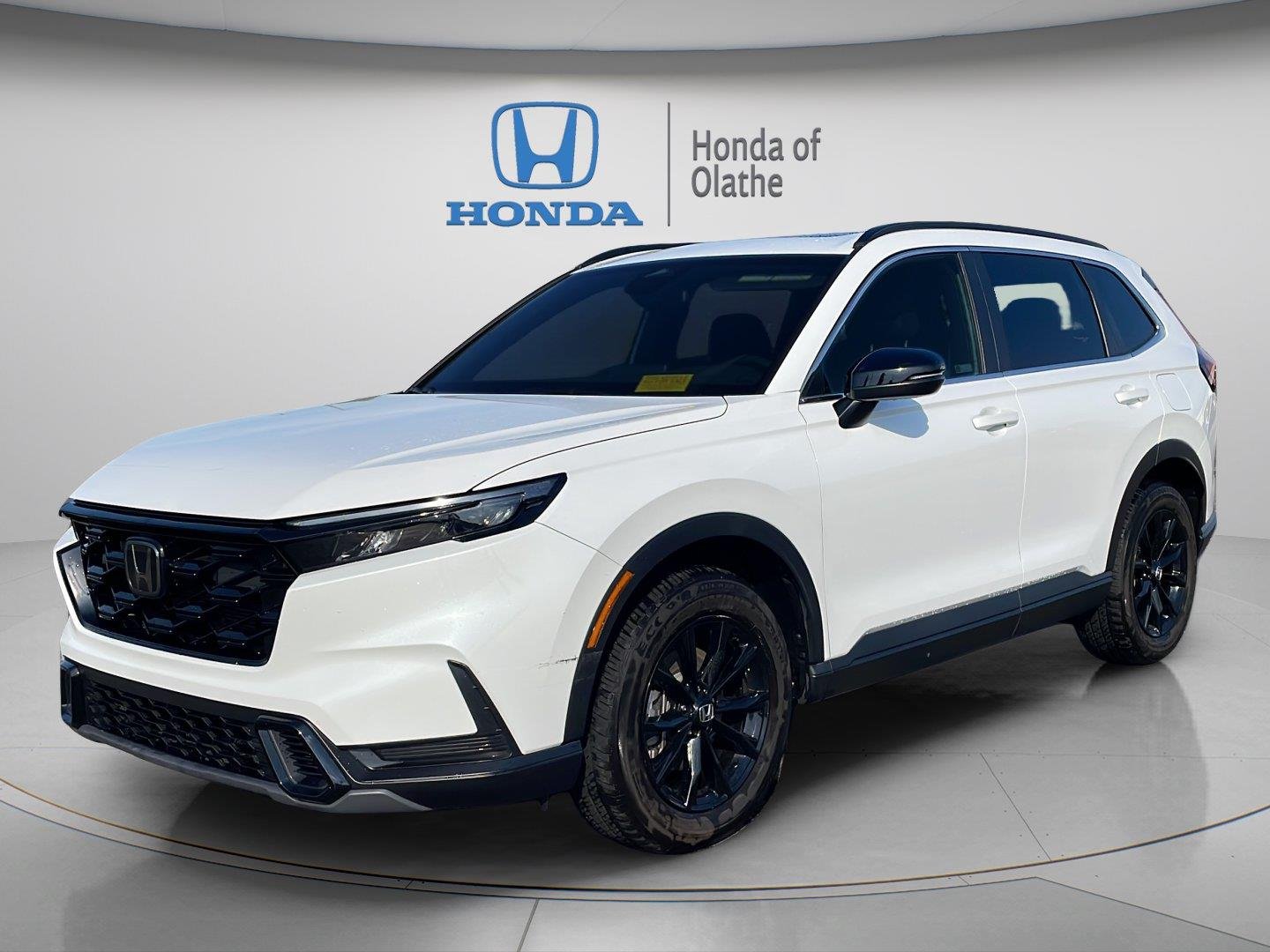 Certified Used 2023 Platinum White Pearl Honda HYB AWD SPORT BD image 7