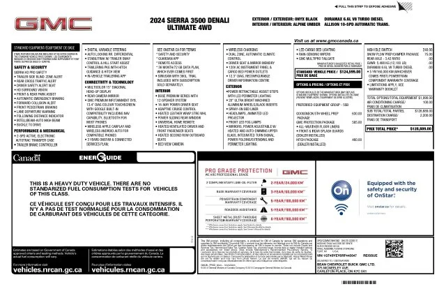 Certified Used 2024 Black GMC Denali Ultimate image 2