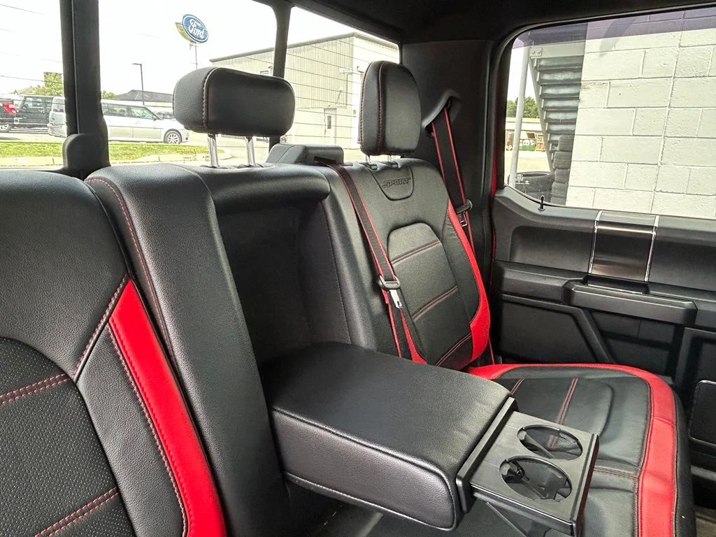 Used 2018 Race Red Ford Lariat image 22