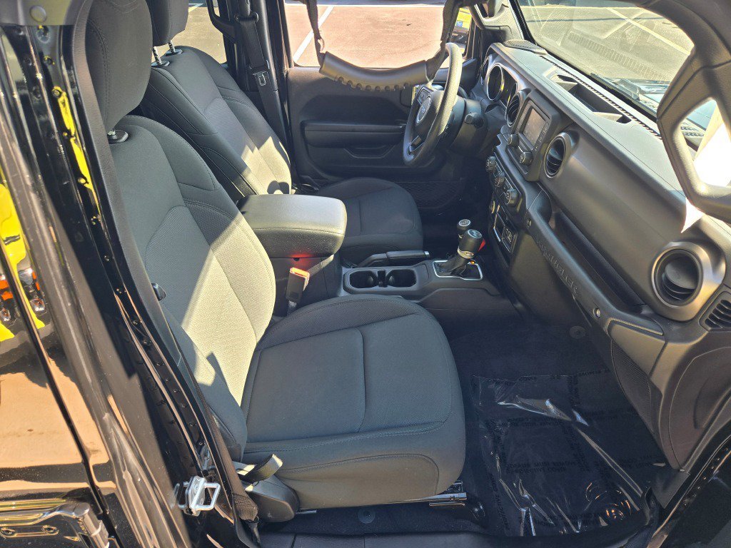Used 2021 Black Clearcoat Jeep Unlimited Willys image 5