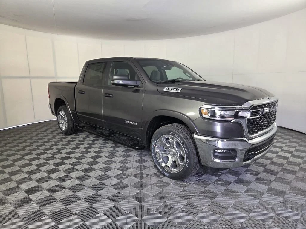 New 2026 Granite Crystal Metallic Clear-Coat Exterior Paint RAM Big Horn image 2