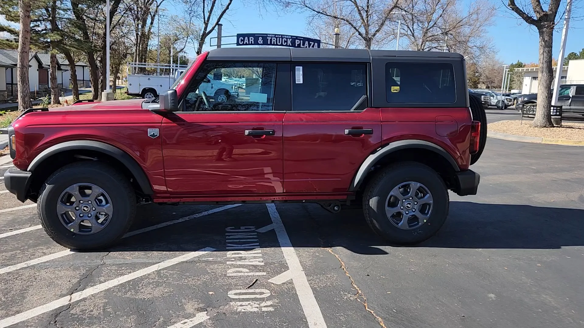 New 2025 Ruby Red Metallic Tinted Clearcoat Ford Big Bend image 4