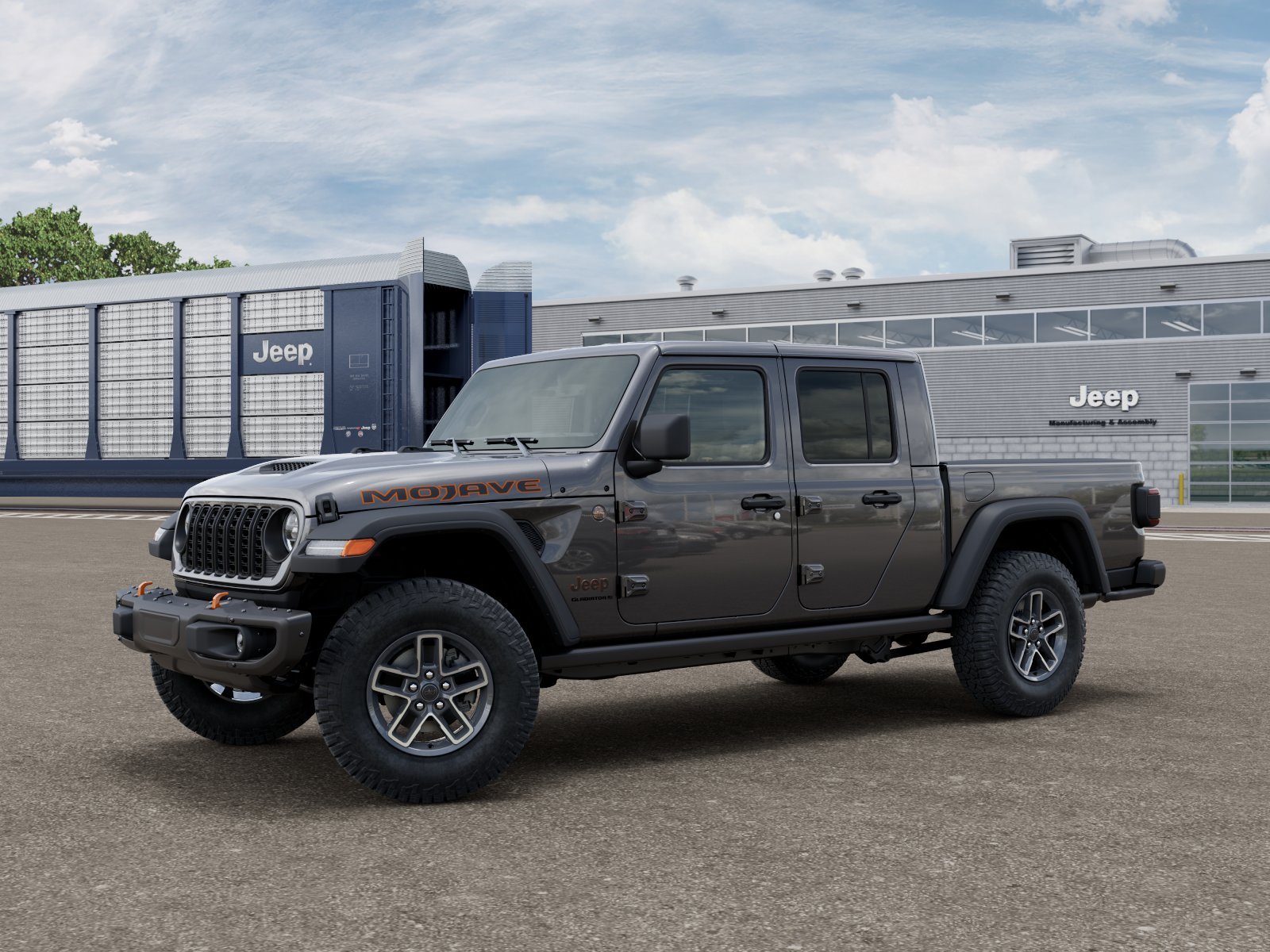 New 2026 Granite Crystal Metallic Clear-Coat Exterior Paint Jeep Mojave image 1