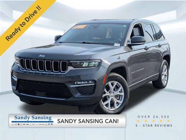Certified Used 2022 Gray Jeep Limited image 1